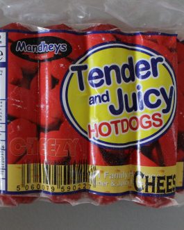 Tender & Juicy Cheesy Hotdogs 500g
