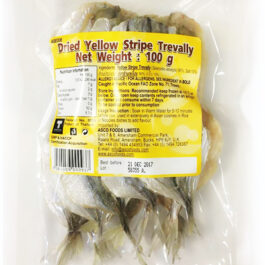 Dried Yellow Stripe Trevally 100 g