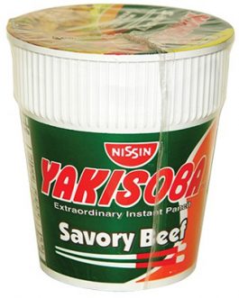 Nissin Cup Noodles Yakisoba Beef 82g