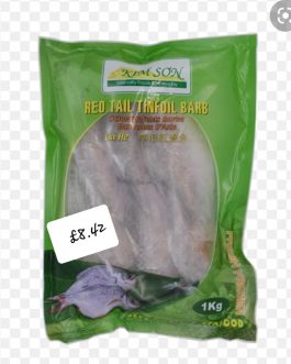 Kimson Whole Cleaned Red Tail Tinfoil Barb 1kg