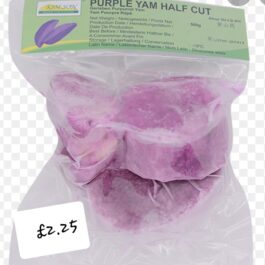 Kimson Half Cut Purple Yam 500g