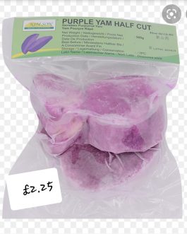 Kimson Half Cut Purple Yam 500g