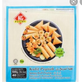 KG Spring Roll Pastry 8.5′ 40 Sheets