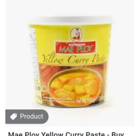 Mae Ploy Yellow Curry Paste 400 ml