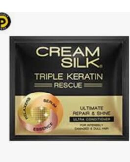 Creamsilk Black Sachet Triple Keratin (6x)