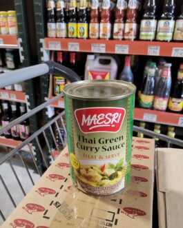 Maesri Thai Green Curry Sauce in Can 400ml