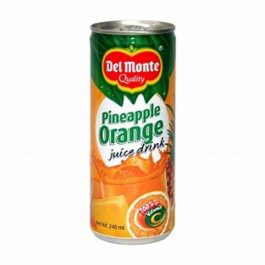 Del Monte Pineapple Orange Juice 220ML