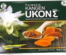 Turmeric Kangen Capsules Natural Supplement