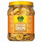 TROPICAL SUN PLANTAIN CHIPS SWEET 450G