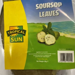 TROPICAL SUN DRIED SOURSOP LEAVES 20G