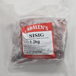 CABALEN PORK PANG SISIG 1.2 KGS