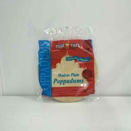 TIGER TIGER MADRAS PLAIN POPPADUMS 250G