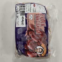 M PORK LONGANISA GARLIC 454G
