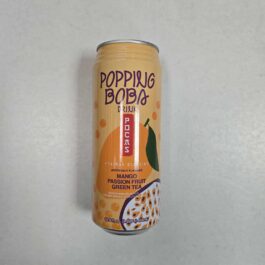 POCAS POPPING BOBA MANGO PASSION FRUIT GREEN TEA 490ML