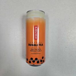 POCAS BUBBLE TEA THAI TEA WITH TAPIOCA PEARLS 490ML
