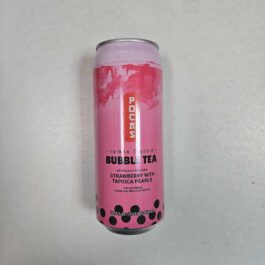 POCAS BUBBLE TEA STRAWBERRY WITH TAPIOCA PEARLS 490ML