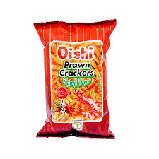 OISHI PRAWN CRACKER SPICY 60G