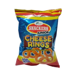SNACKERS JUNIOR CHEESE RING 120G