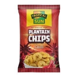 TROPICAL SUN PLANTAIN CHIPS CHILLI 70G