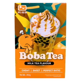 PLAYB BOBA TEA MILKTEA FLAVOR 255G