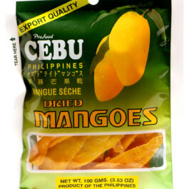 CEBU BRAND DRIED MANGOES 100G