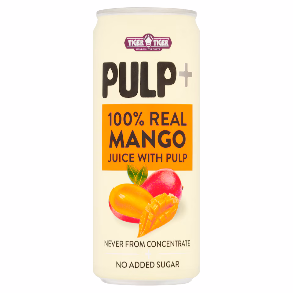 TIGER TIGER MANGO JUICE WITH PULP 320ML